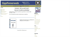 Desktop Screenshot of oppfinnerweb.no